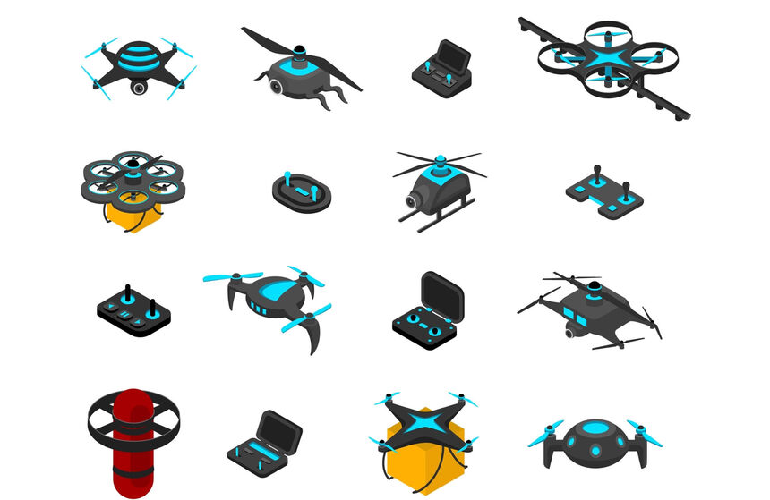 Types of drones available